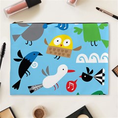 New Zealand Birds Close Fly Animals Cosmetic Bag (xl) by Mariart