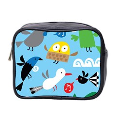 New Zealand Birds Close Fly Animals Mini Toiletries Bag 2-side by Mariart