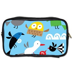 New Zealand Birds Close Fly Animals Toiletries Bags by Mariart