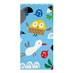 New Zealand Birds Close Fly Animals Shower Curtain 36  X 72  (stall) 