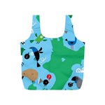 New Zealand Birds Detail Animals Fly Full Print Recycle Bags (S)  Front