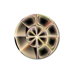 Background With Fractal Crazy Wheel Magnet 3  (round) by Simbadda