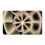 Background With Fractal Crazy Wheel Magnet (Rectangular) Front