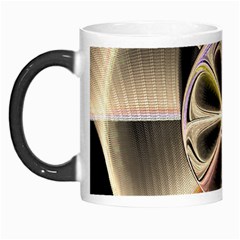 Background With Fractal Crazy Wheel Morph Mugs by Simbadda