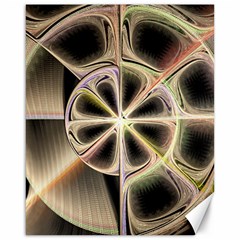 Background With Fractal Crazy Wheel Canvas 16  X 20   by Simbadda