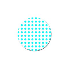 Polka Dot Blue White Golf Ball Marker (10 Pack) by Mariart