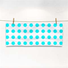 Polka Dot Blue White Cosmetic Storage Cases by Mariart