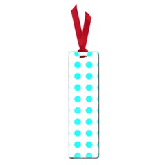 Polka Dot Blue White Small Book Marks by Mariart