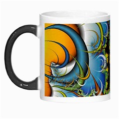 High Detailed Fractal Image Background With Abstract Streak Shape Morph Mugs by Simbadda