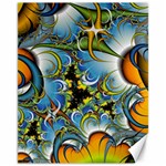 High Detailed Fractal Image Background With Abstract Streak Shape Canvas 11  x 14   10.95 x13.48  Canvas - 1