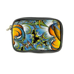 High Detailed Fractal Image Background With Abstract Streak Shape Coin Purse by Simbadda