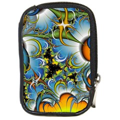 High Detailed Fractal Image Background With Abstract Streak Shape Compact Camera Cases by Simbadda