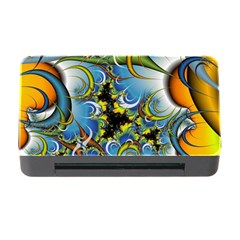 High Detailed Fractal Image Background With Abstract Streak Shape Memory Card Reader With Cf by Simbadda