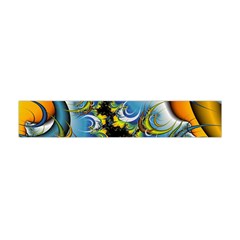 High Detailed Fractal Image Background With Abstract Streak Shape Flano Scarf (mini) by Simbadda