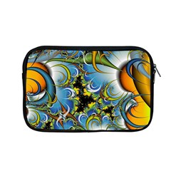 High Detailed Fractal Image Background With Abstract Streak Shape Apple Macbook Pro 13  Zipper Case