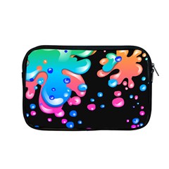 Neon Paint Splatter Background Club Apple Macbook Pro 13  Zipper Case by Mariart