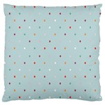 Polka Dot Flooring Blue Orange Blur Spot Standard Flano Cushion Case (Two Sides) Front