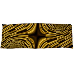 Fractal Golden River Body Pillow Case Dakimakura (two Sides) by Simbadda