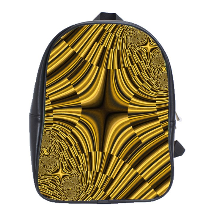 Fractal Golden River School Bags (XL) 