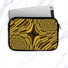 Fractal Golden River Apple Ipad Mini Zipper Cases by Simbadda