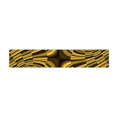 Fractal Golden River Flano Scarf (mini) by Simbadda