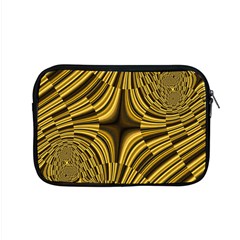 Fractal Golden River Apple Macbook Pro 15  Zipper Case by Simbadda