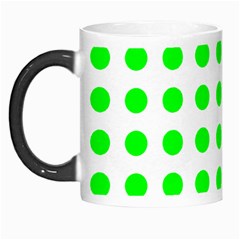 Polka Dot Green Morph Mugs