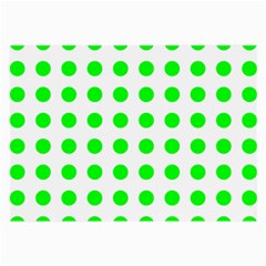 Polka Dot Green Large Glasses Cloth by Mariart