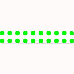 Polka Dot Green Small Bar Mats by Mariart