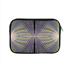 Color Fractal Symmetric Wave Lines Apple Macbook Pro 15  Zipper Case