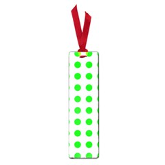 Polka Dot Green Small Book Marks