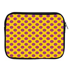 Polka Dot Purple Yellow Orange Apple Ipad 2/3/4 Zipper Cases by Mariart