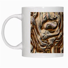 Fractal Background Mud Flow White Mugs by Simbadda