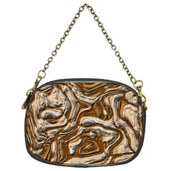 Fractal Background Mud Flow Chain Purses (one Side)  by Simbadda