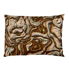 Fractal Background Mud Flow Pillow Case by Simbadda