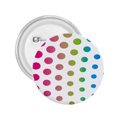 Polka Dot Pink Green Blue 2 25  Buttons by Mariart