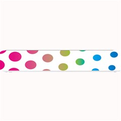 Polka Dot Pink Green Blue Small Bar Mats by Mariart