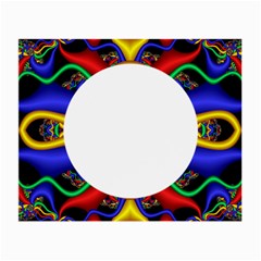 Symmetric Fractal Snake Frame Small Glasses Cloth by Simbadda