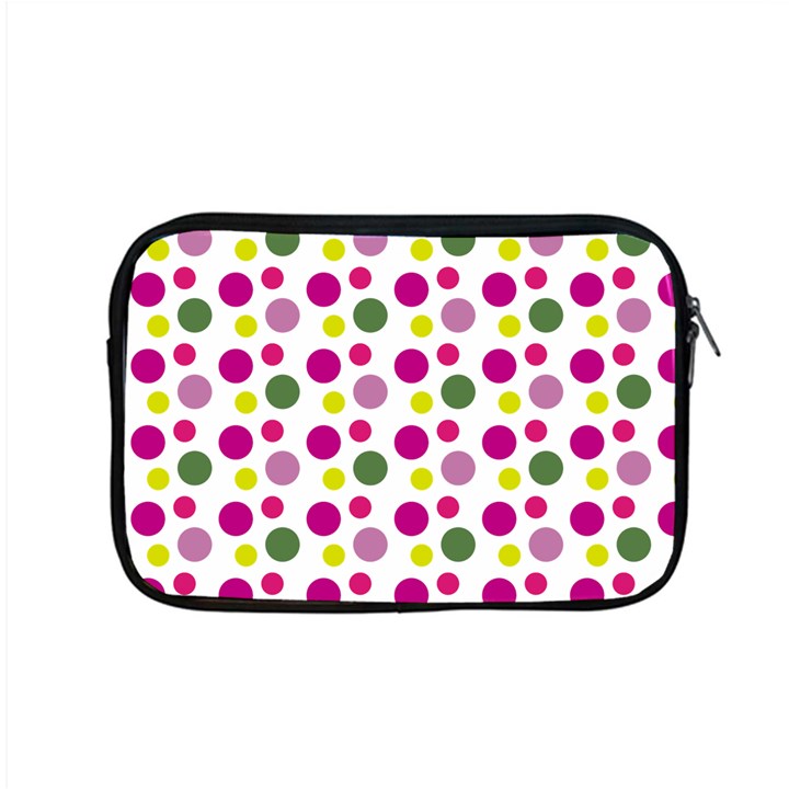 Polka Dot Purple Green Yellow Apple MacBook Pro 15  Zipper Case