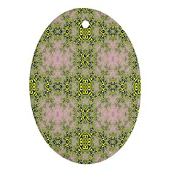 Digital Computer Graphic Seamless Wallpaper Oval Ornament (two Sides) by Simbadda