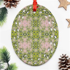 Digital Computer Graphic Seamless Wallpaper Ornament (oval Filigree) by Simbadda