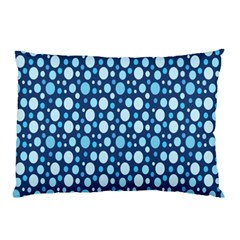 Polka Dot Blue Pillow Case by Mariart