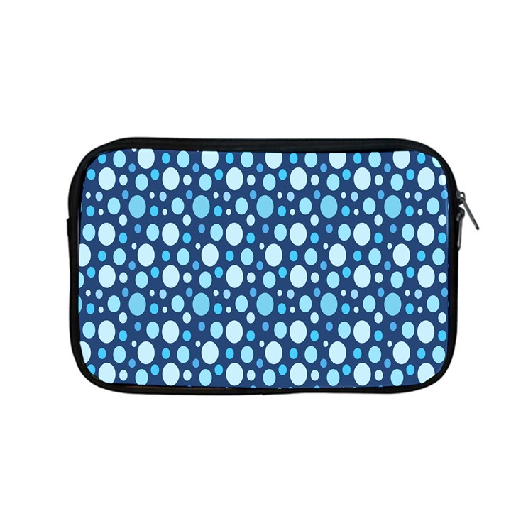 Polka Dot Blue Apple MacBook Pro 13  Zipper Case