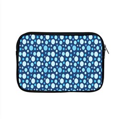 Polka Dot Blue Apple Macbook Pro 15  Zipper Case