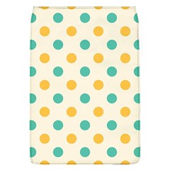 Polka Dot Yellow Green Blue Flap Covers (l)  by Mariart