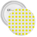 Polka Dot Yellow White 3  Buttons Front