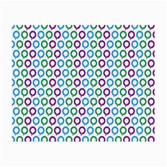 Polka Dot Like Circle Purple Blue Green Small Glasses Cloth by Mariart