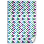 Polka Dot Like Circle Purple Blue Green Canvas 20  x 30   19.62 x28.9  Canvas - 1