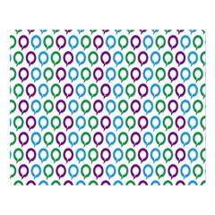 Polka Dot Like Circle Purple Blue Green Double Sided Flano Blanket (large)  by Mariart