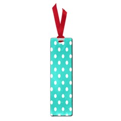 Polka Dots White Blue Small Book Marks by Mariart